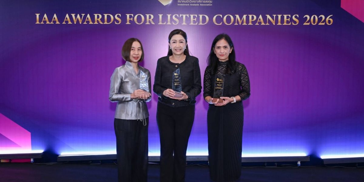 ผู้บริหารธนาคารกสิกรไทยรับรางวัล IAA Awards for Listed Companies 2026